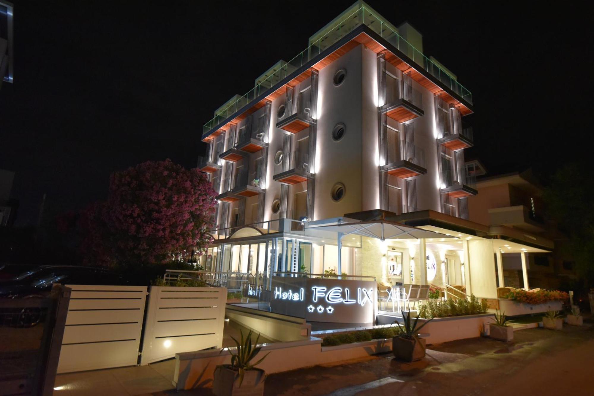 Hotel Felix Rimini Exteriér fotografie