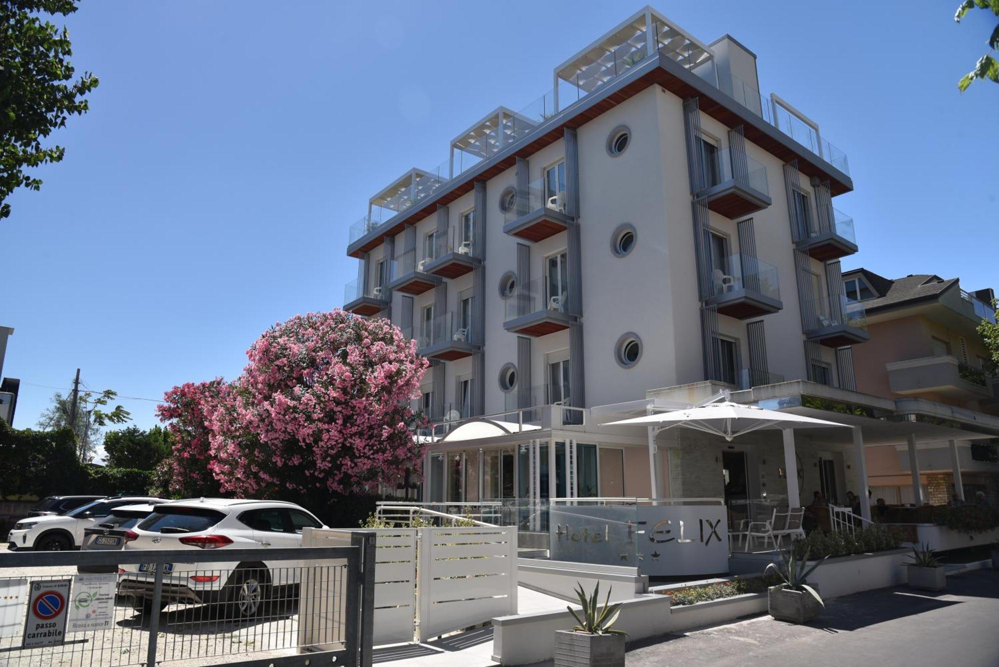 Hotel Felix Rimini Exteriér fotografie